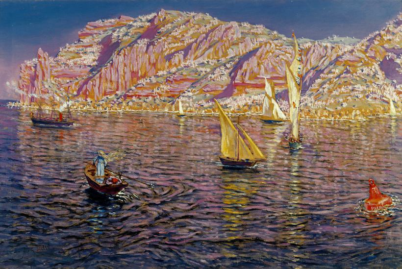 bohemian art work in Mallorca